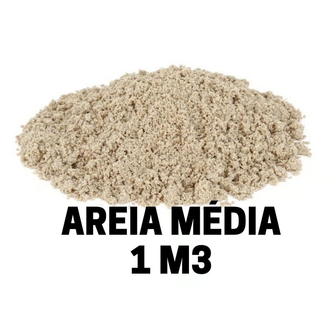 Areia Média Lavada (m³)