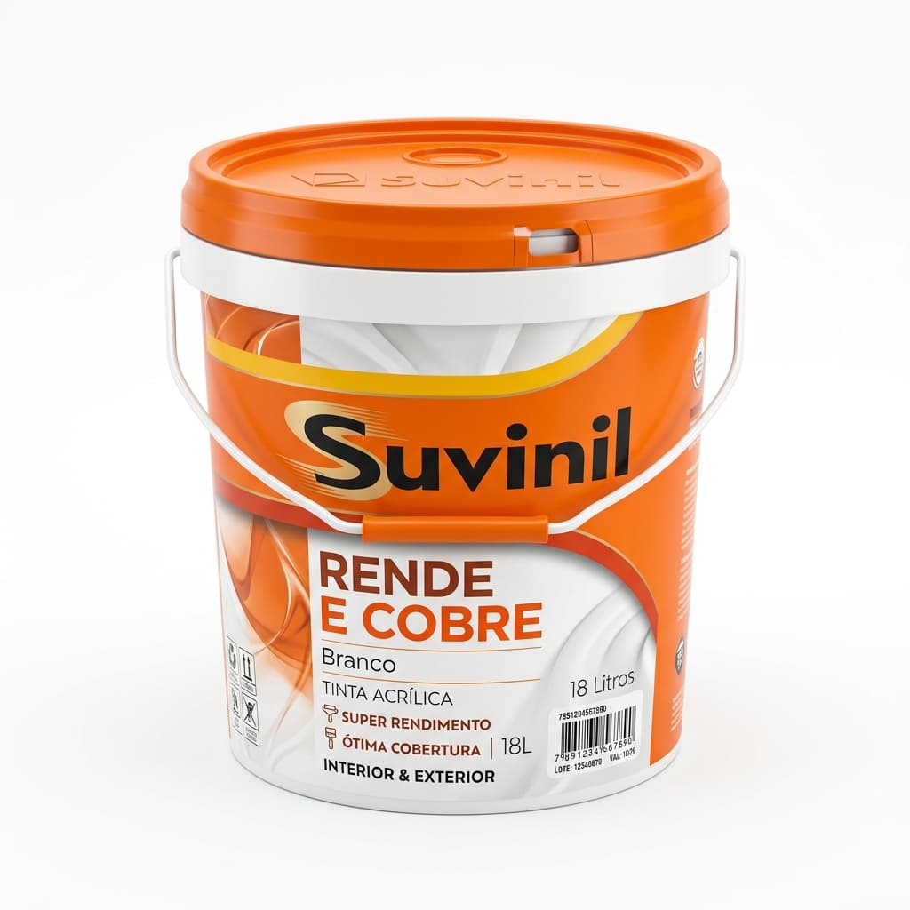 Tinta Suvinil Rende e Cobre (18L) Branco