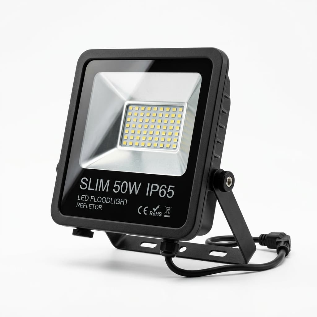 Refletor LED Slim 50W IP65