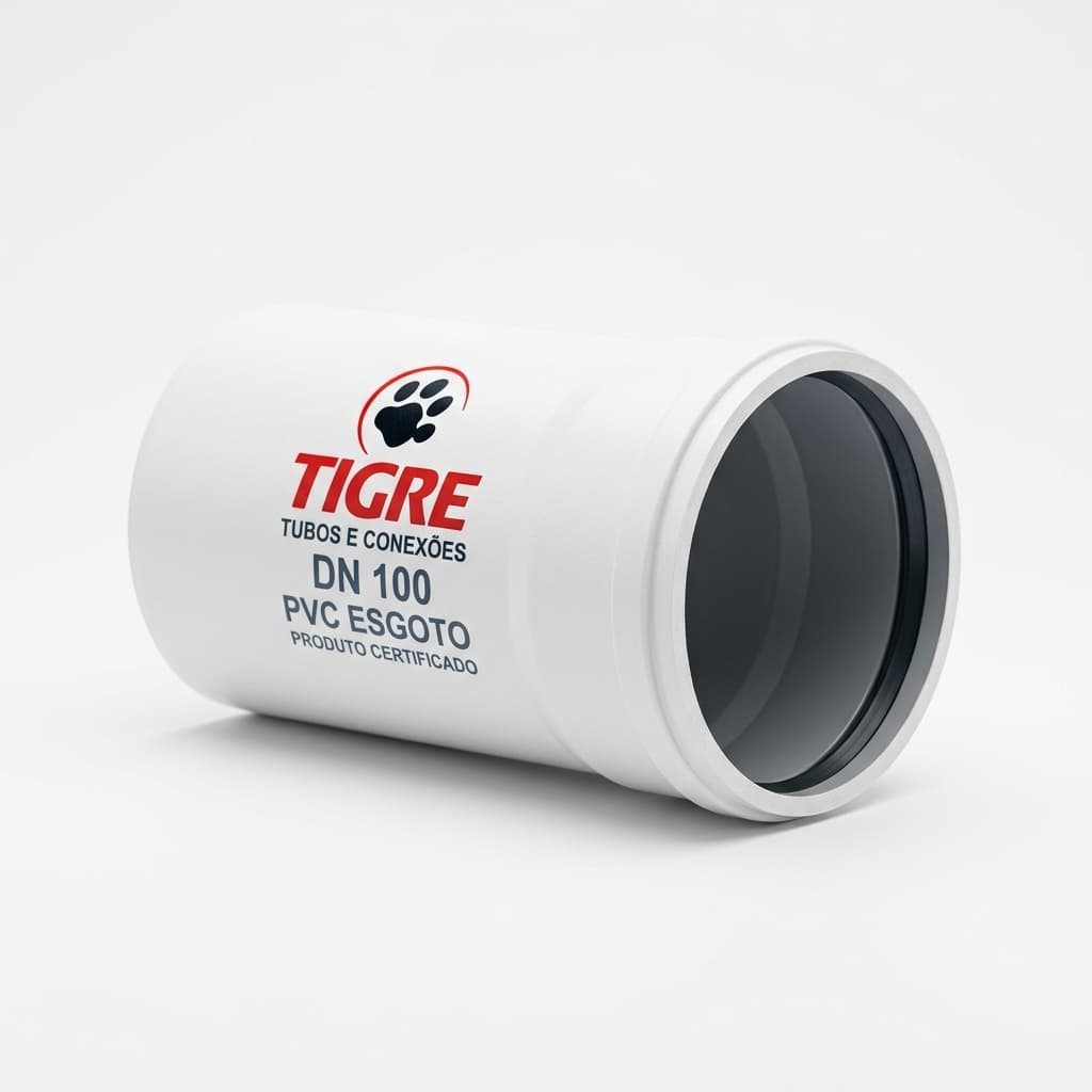 Tubo PVC Tigre Esgoto 100mm (6m)